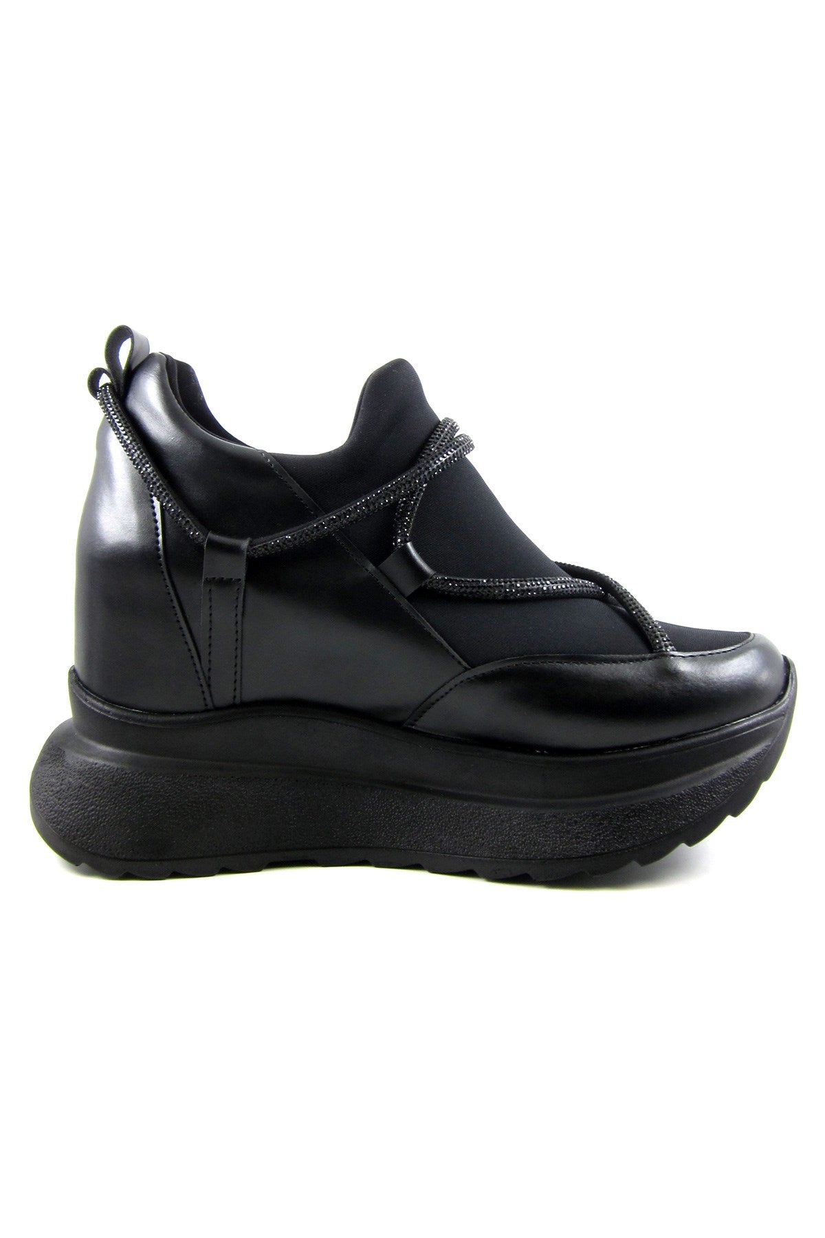 Arsenie Siyah Gizli Dolgu Günlük Ayakkabı