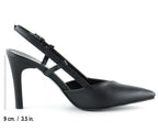 Sacha Siyah Arkası Açık Stiletto