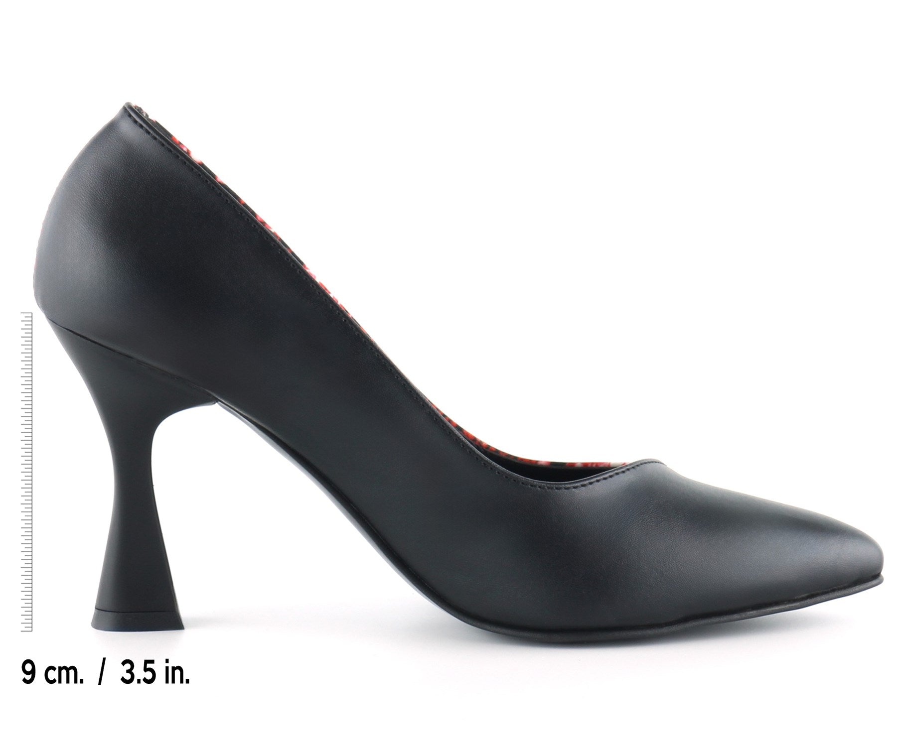 Jatqılı Plus Kırmızı Yılan İnce Kadeh Topuklu Klasik Ayakkabı