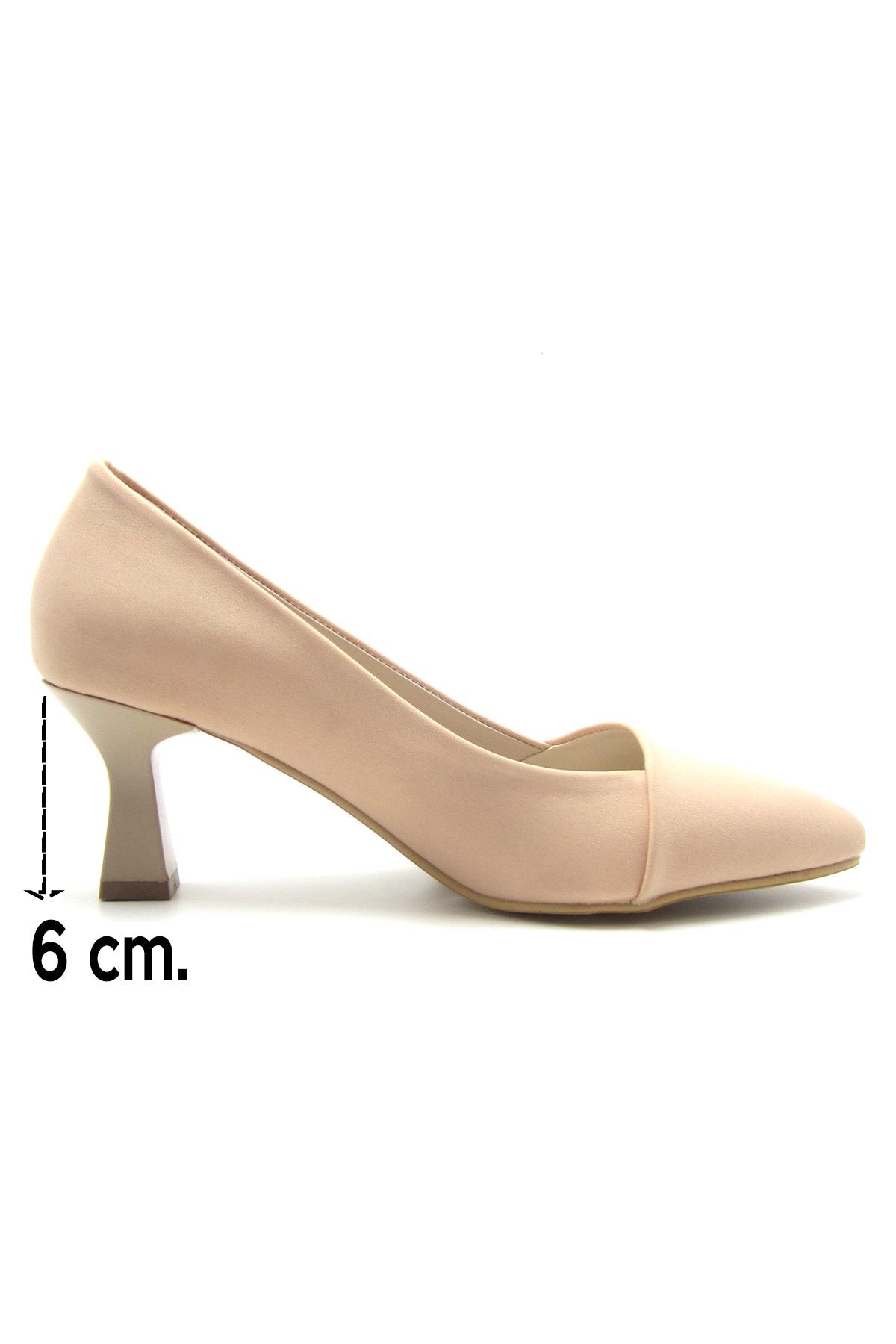 Laura Plus Ten Krep Zarif Sivri Burun Abiye Ayakkabı