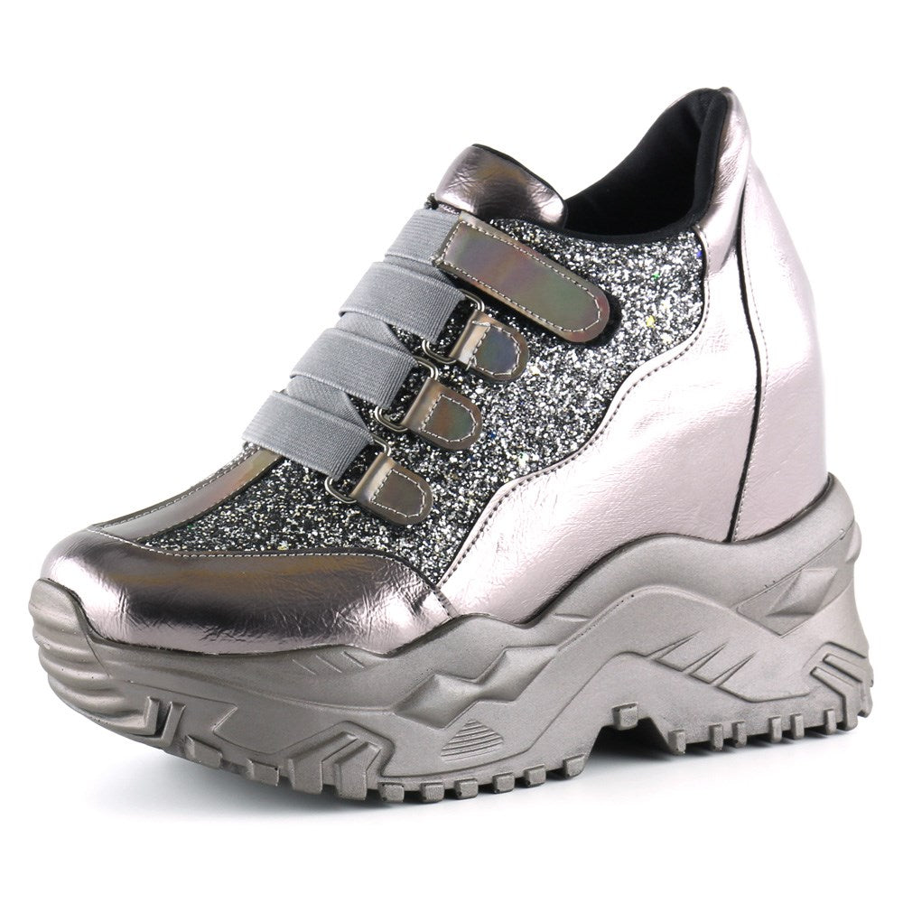 Alexandria Platin Gizli Dolgu Günlük Ayakkabı