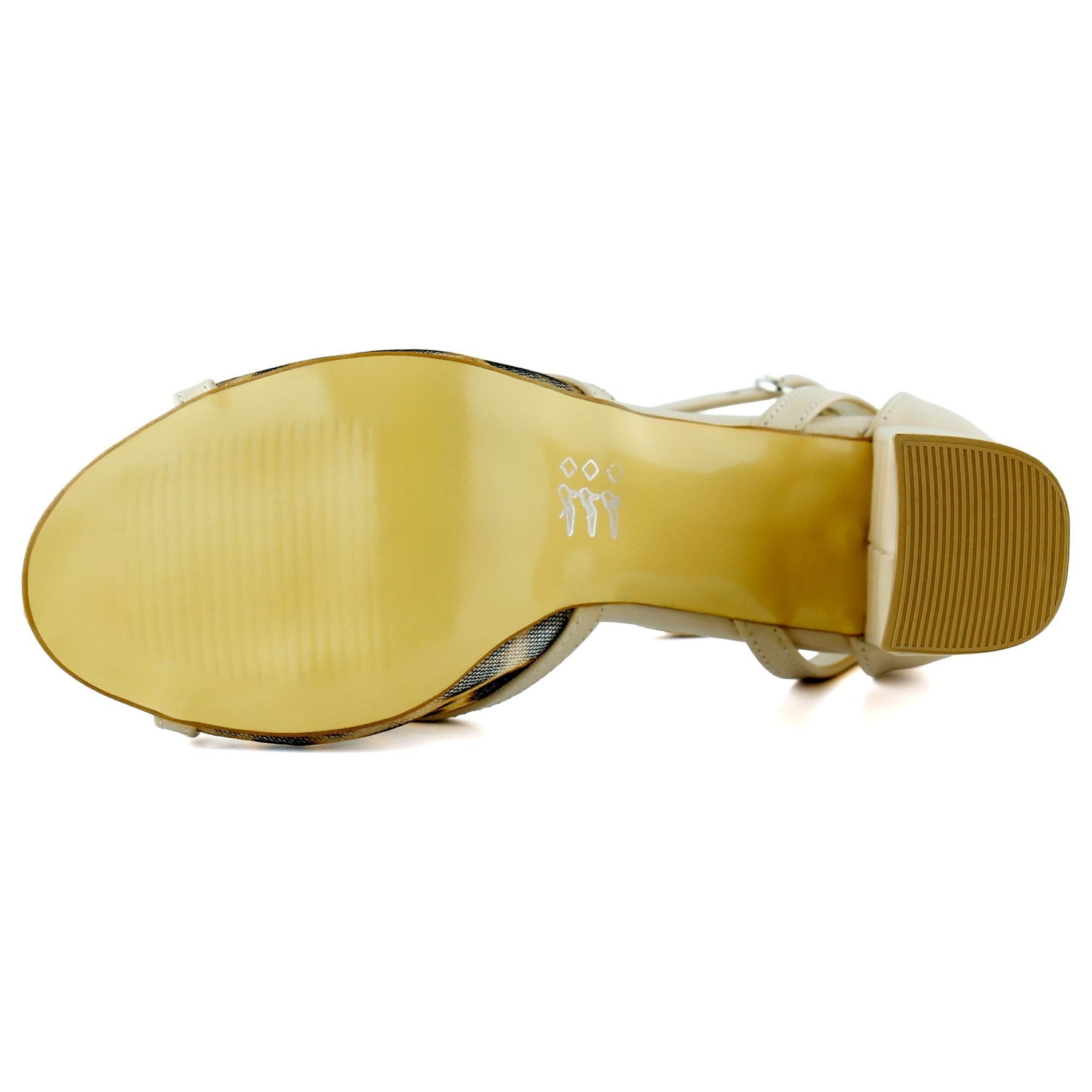 Charlotte Ten Leopar Çapraz Bantlı Fileli Kalın Topuklu Zarif Abiye Ayakkabı