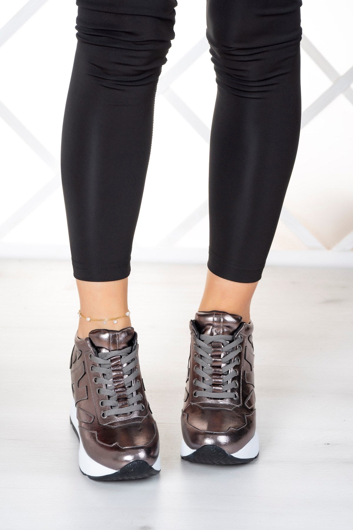 Maria Platin Gizli Dolgu Günlük Ayakkabı