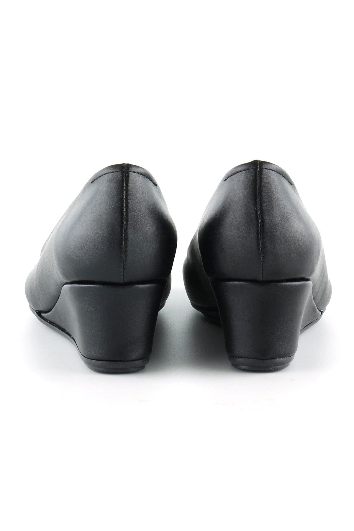 Maya Siyah Dolgu Topuklu Ayakkabı