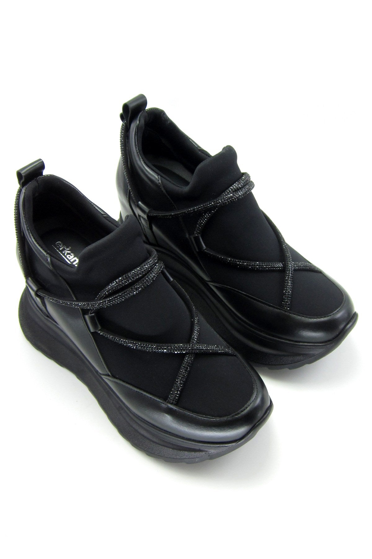 Arsenie Siyah Gizli Dolgu Günlük Ayakkabı