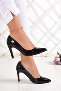 Gowa Siyah Rugan Klasik Stiletto