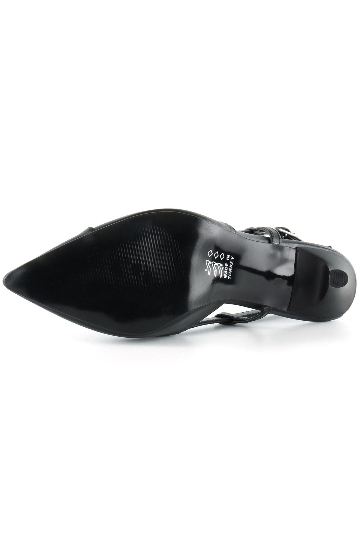 Sacha Siyah Arkası Açık Stiletto