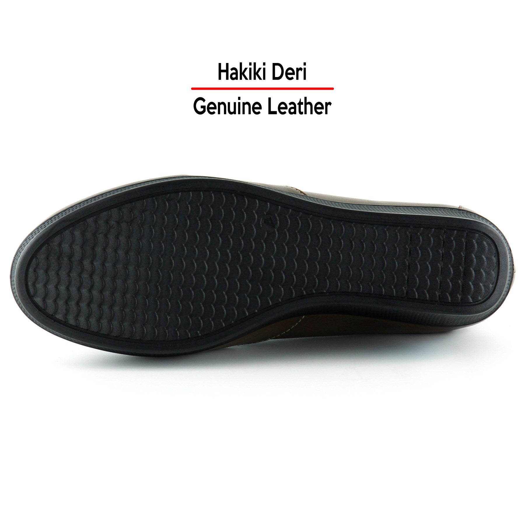 Hayley Kahverengi Hakiki Deri Tokalı Yuvarlak Burun Dolgu Topuklu Günlük Ayakkabı