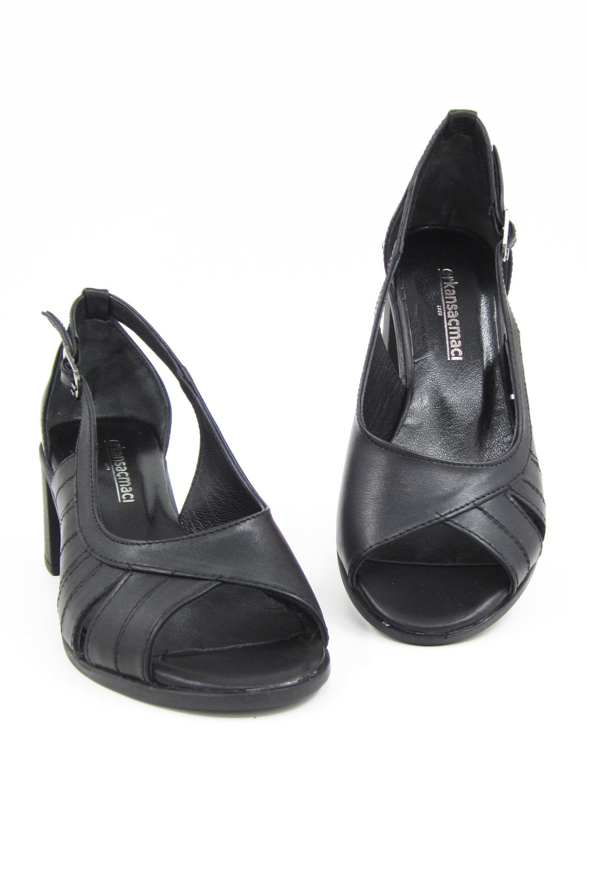 Karina Siyah Hakiki Deri Günlük Ayakkabı