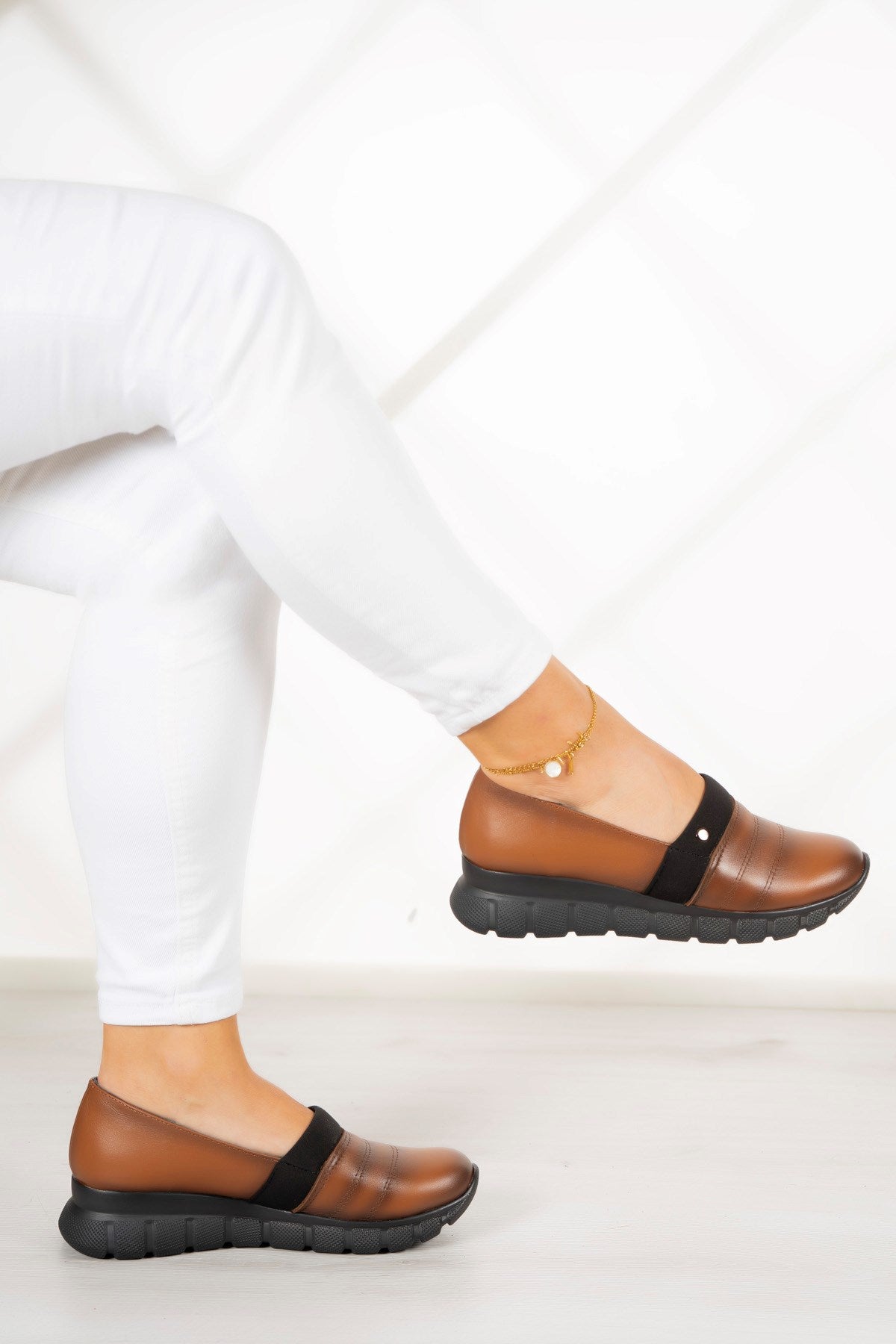 Reagan Taba Hakiki Deri Günlük Ayakkabı