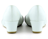 Colel Beyaz Dolgu Topuklu Ayakkabı