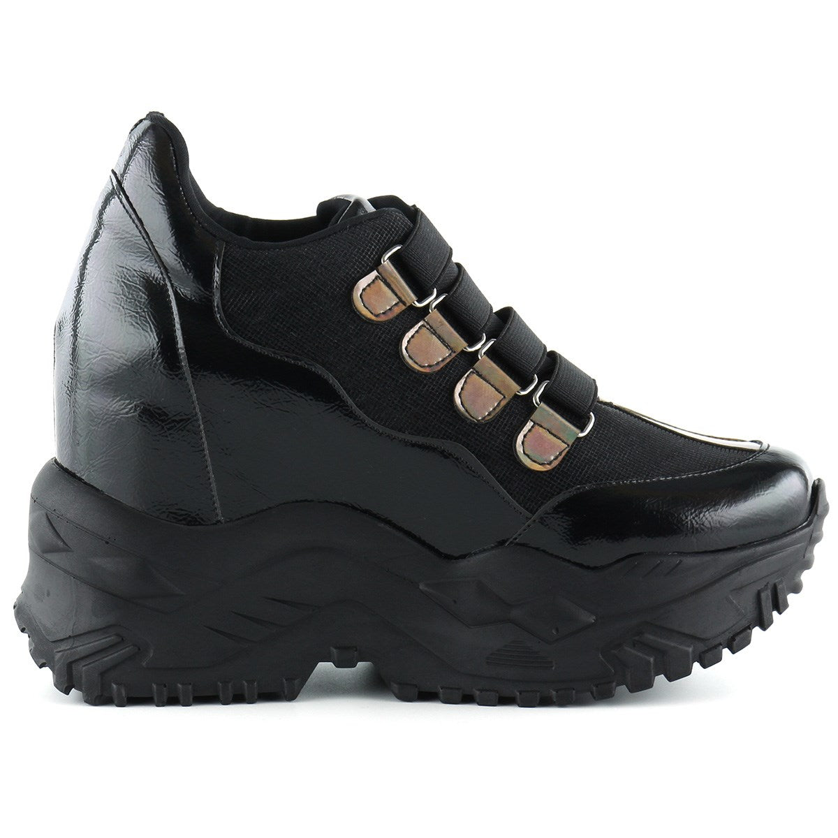 Alexandria Siyah Gizli Dolgu Günlük Ayakkabı