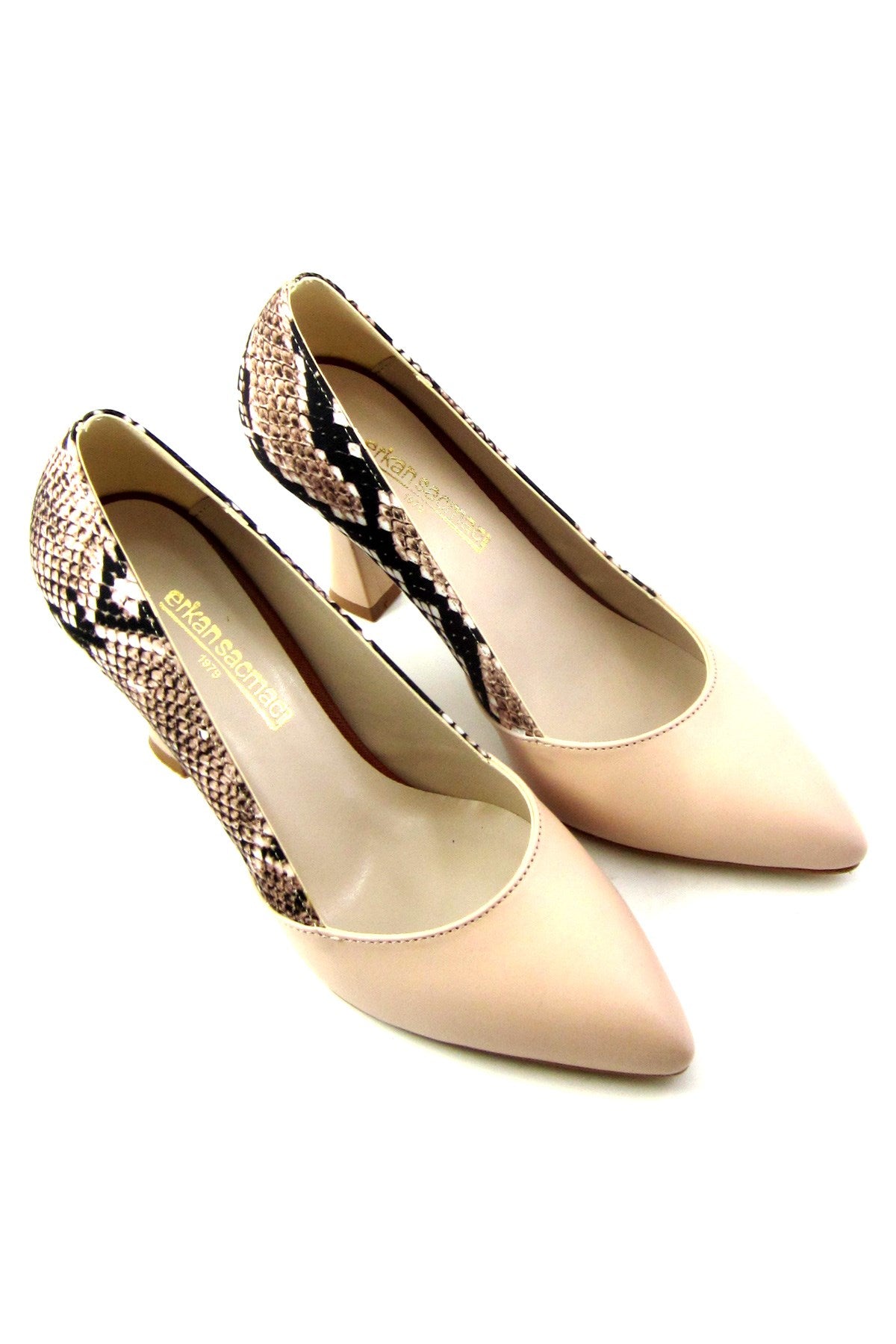 Luiza Ten Yılan Kadeh Topuklu Ayakkabı