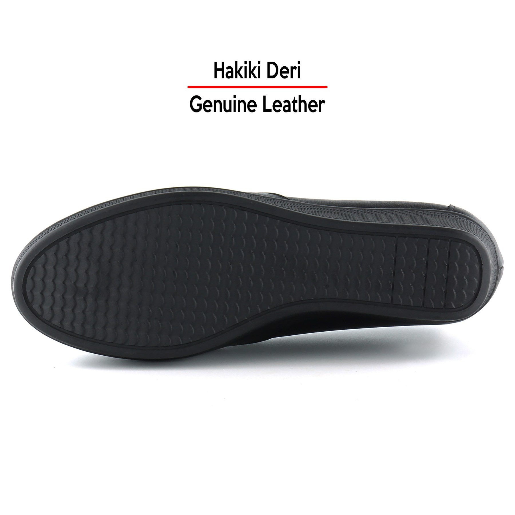 Shay Exclusives Siyah Hakiki Deri Çapraz Bant Detaylı İşlemeli Dolgu Topuklu Günlük Ayakkabı