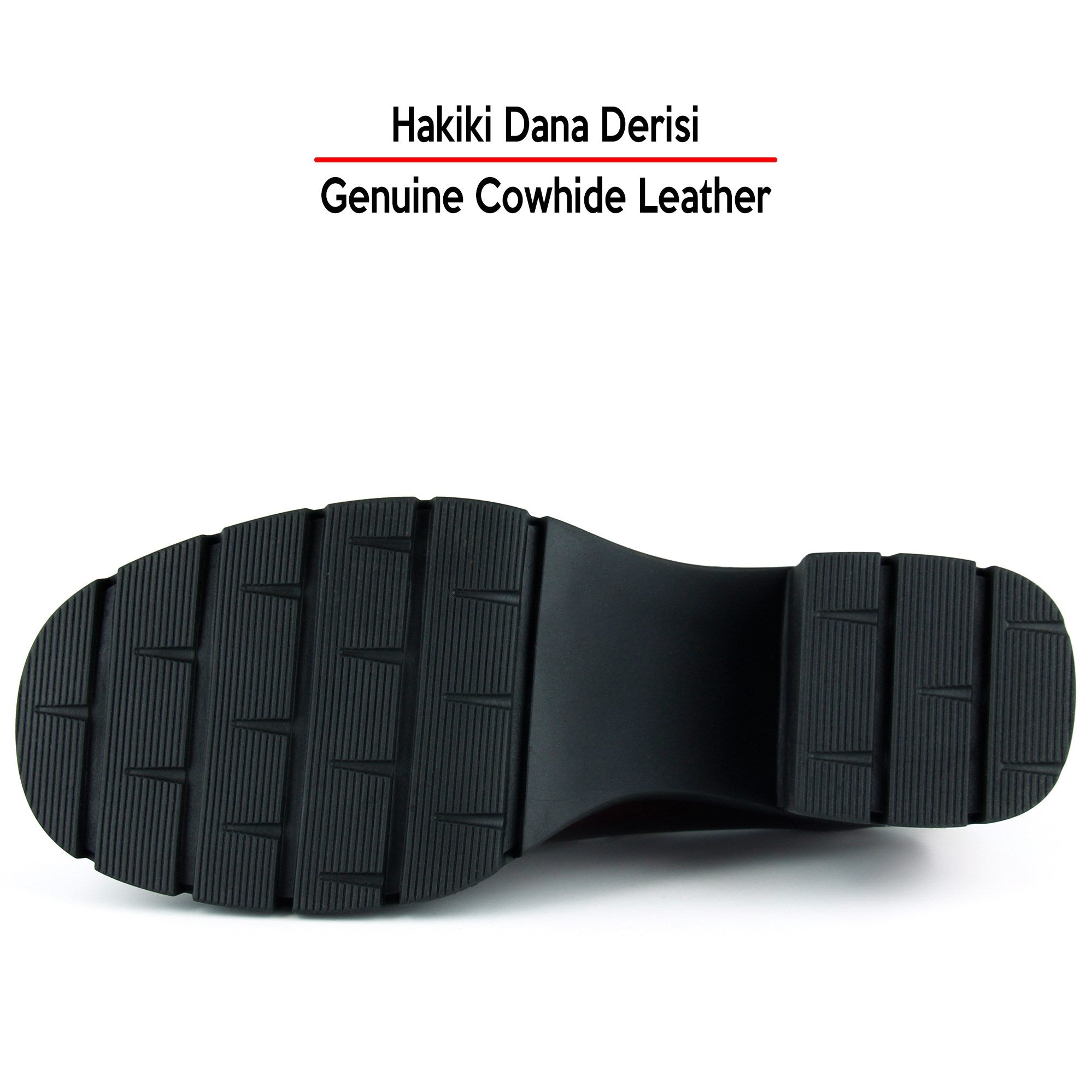 [MAX 5035] Bordo Rugan Hakiki Dana Derisi Mary Jane Kalın Topuklu Günlük Ayakkabı