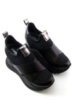 Lopez Siyah Streç Gizli Dolgu Günlük Ayakkabı