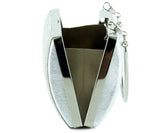 Lame Kristal Taşlı Metal Saplı Abiye El Çantası ( ES0015AC )