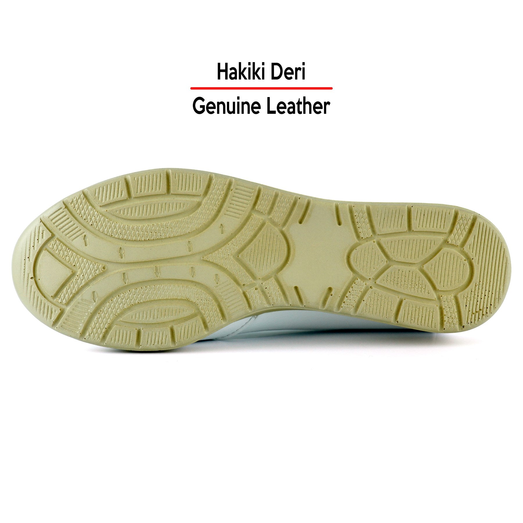 Mammina Beyaz Hakiki Deri Çapraz Bant Detaylı Slip-On Günlük Ayakkabı