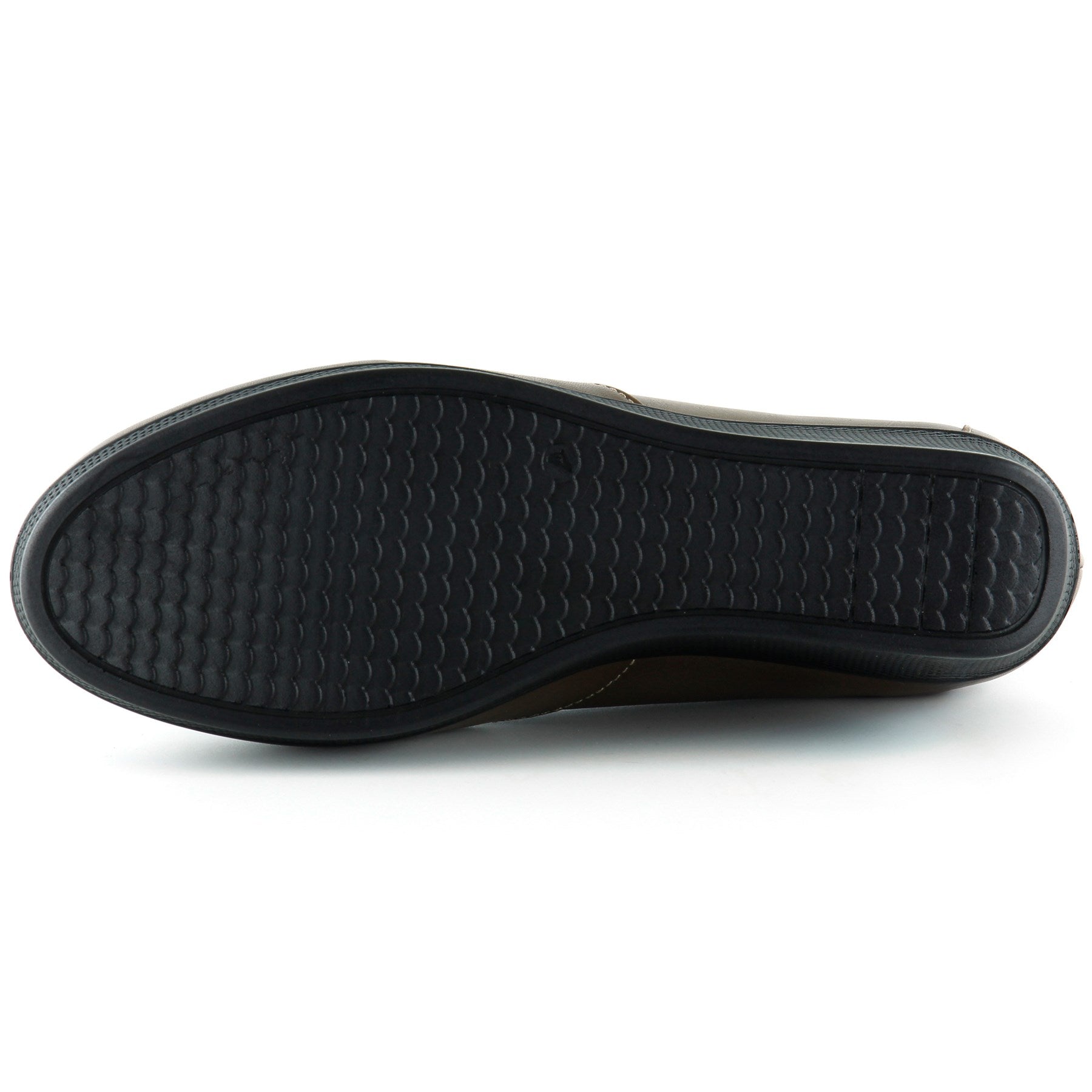 Dafne Kahverengi Hakiki Deri Tokalı Yuvarlak Burun Dolgu Topuklu Günlük Ayakkabı