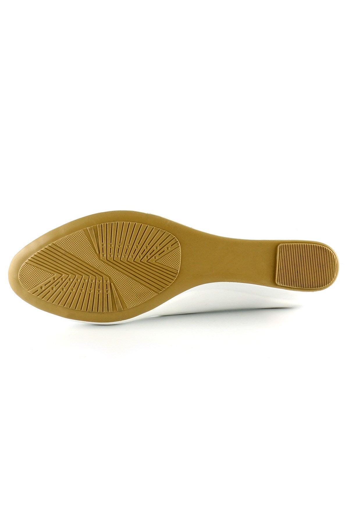 Maya Beyaz Dolgu Topuklu Ayakkabı