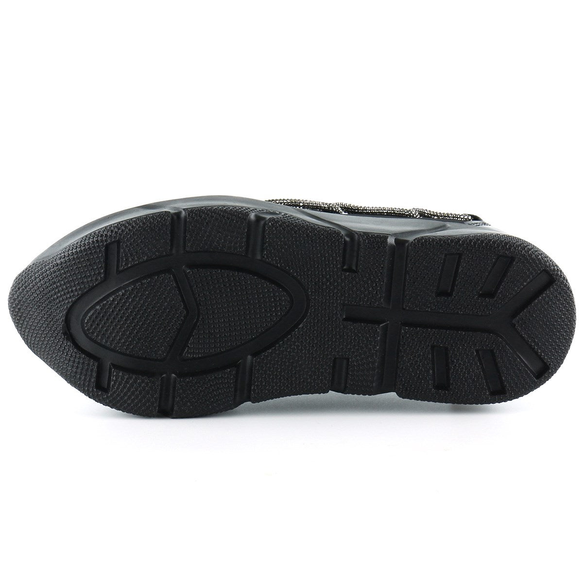 Maggie Gümüş Streç Zincirli Sneaker