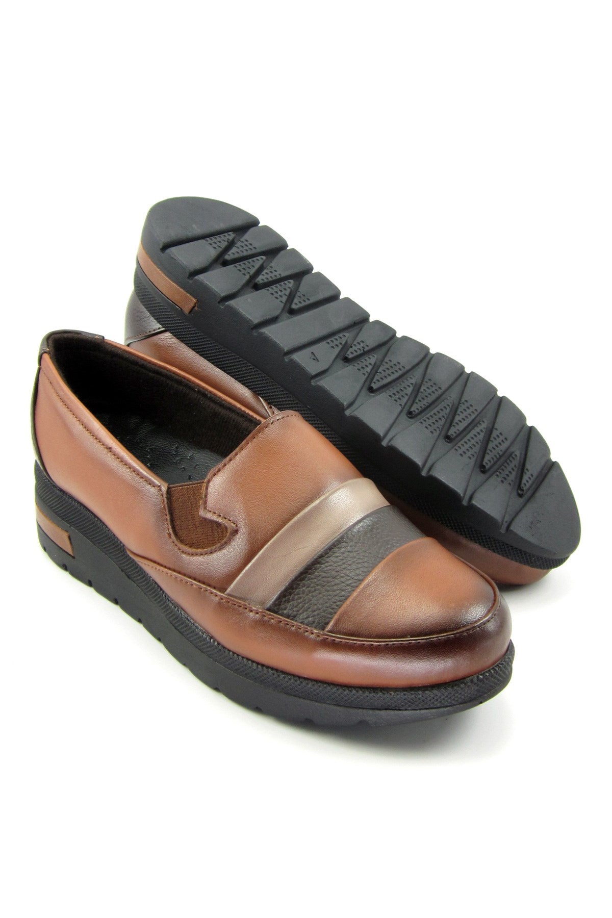 Avila Taba Hakiki Deri Günlük Ayakkabı