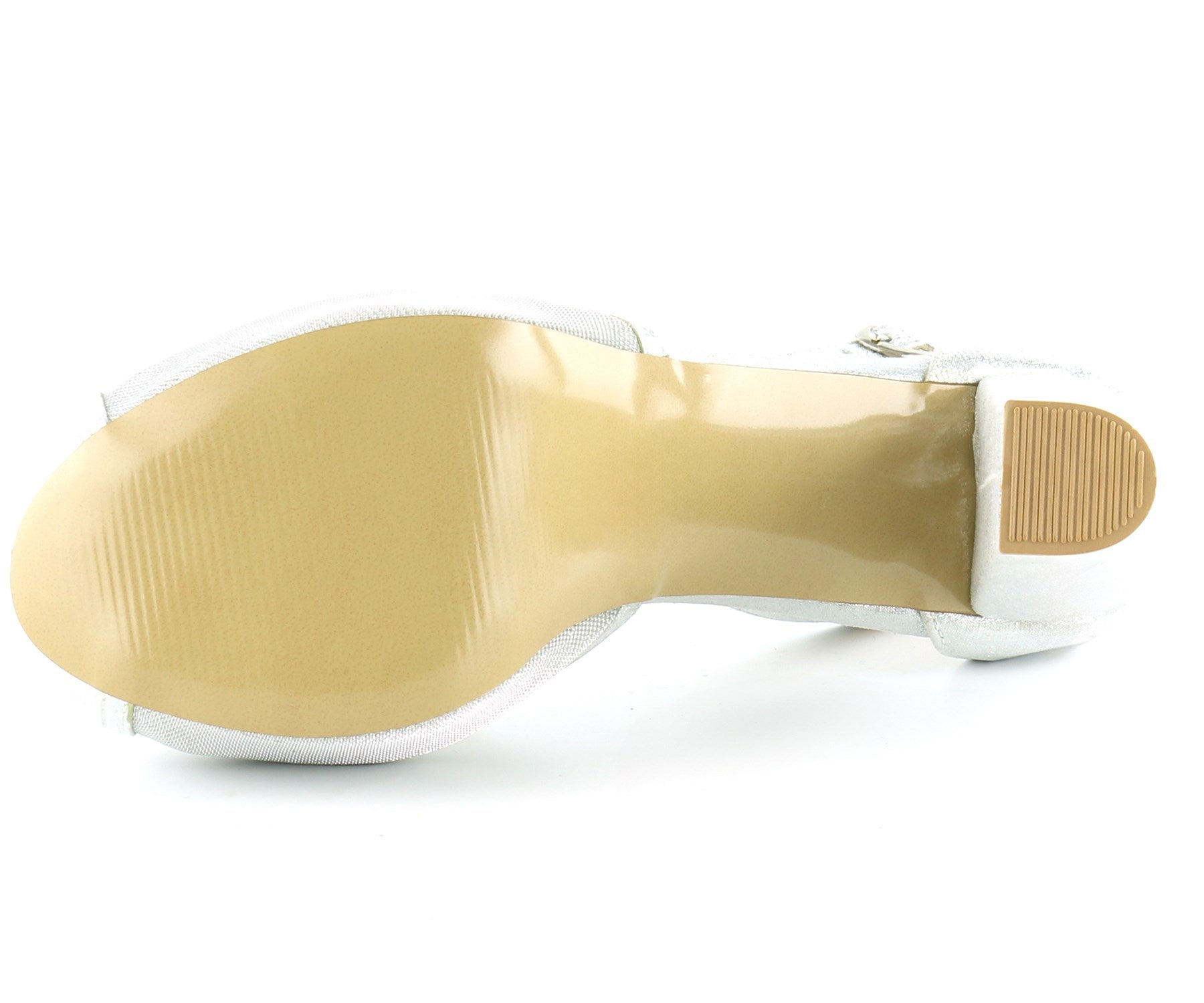 Carmen Lame Fileli Önü Açık Bilekten Bağlamalı Platform Topuklu Ayakkabı