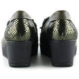 Emma Haki Hakiki Deri Dolgu Topuklu Günlük Ayakkabı