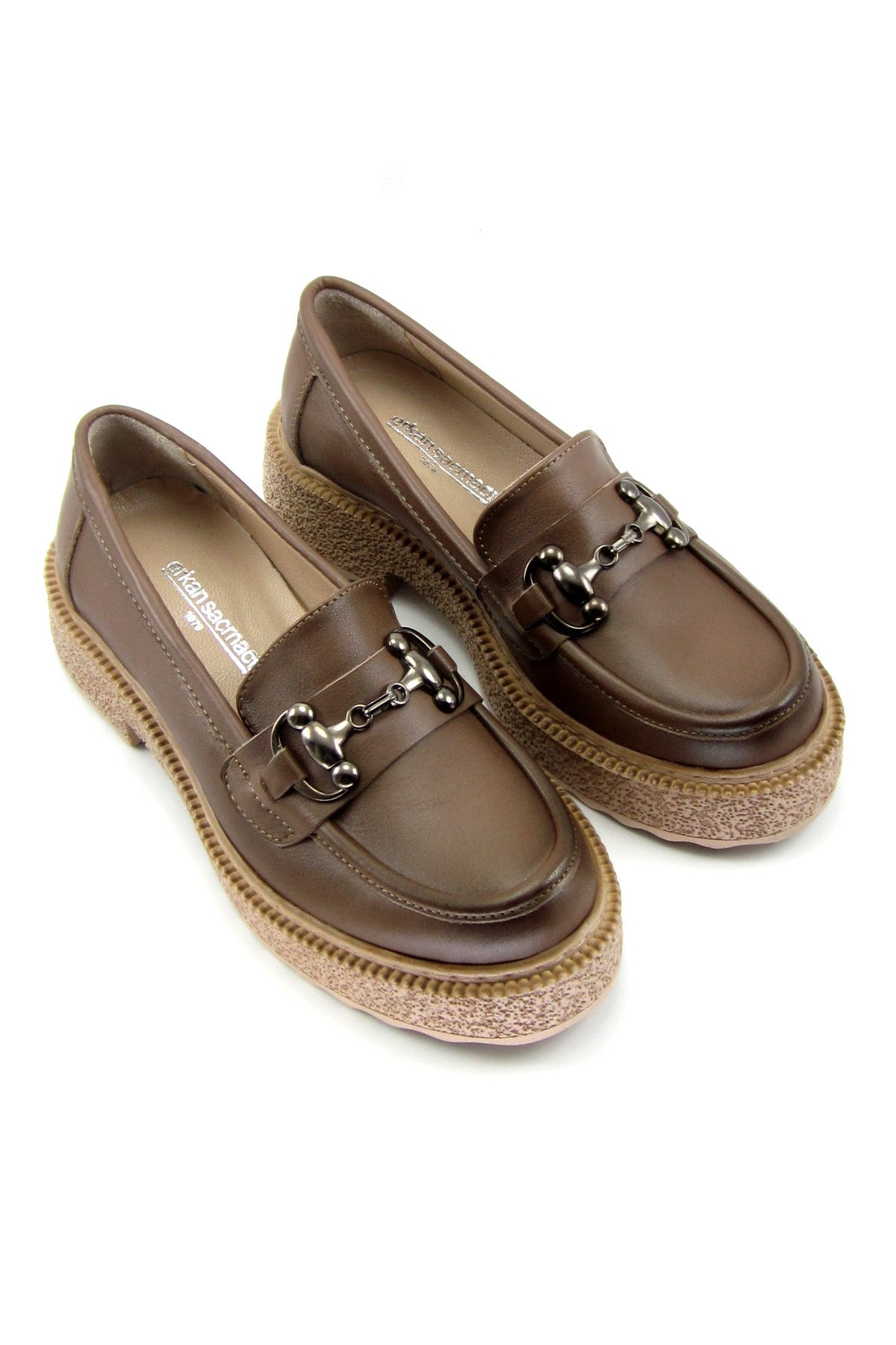 Allison Kahverengi Hakiki Deri Loafer Ayakkabı