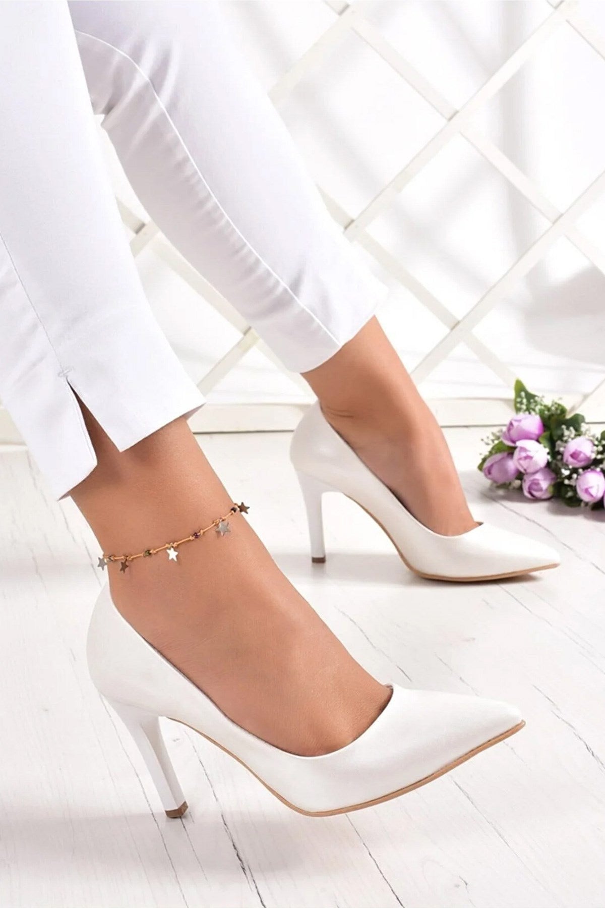 Gowa Sedef Vegan Klasik Stiletto