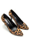 Gowa Leopar Desenli Stiletto