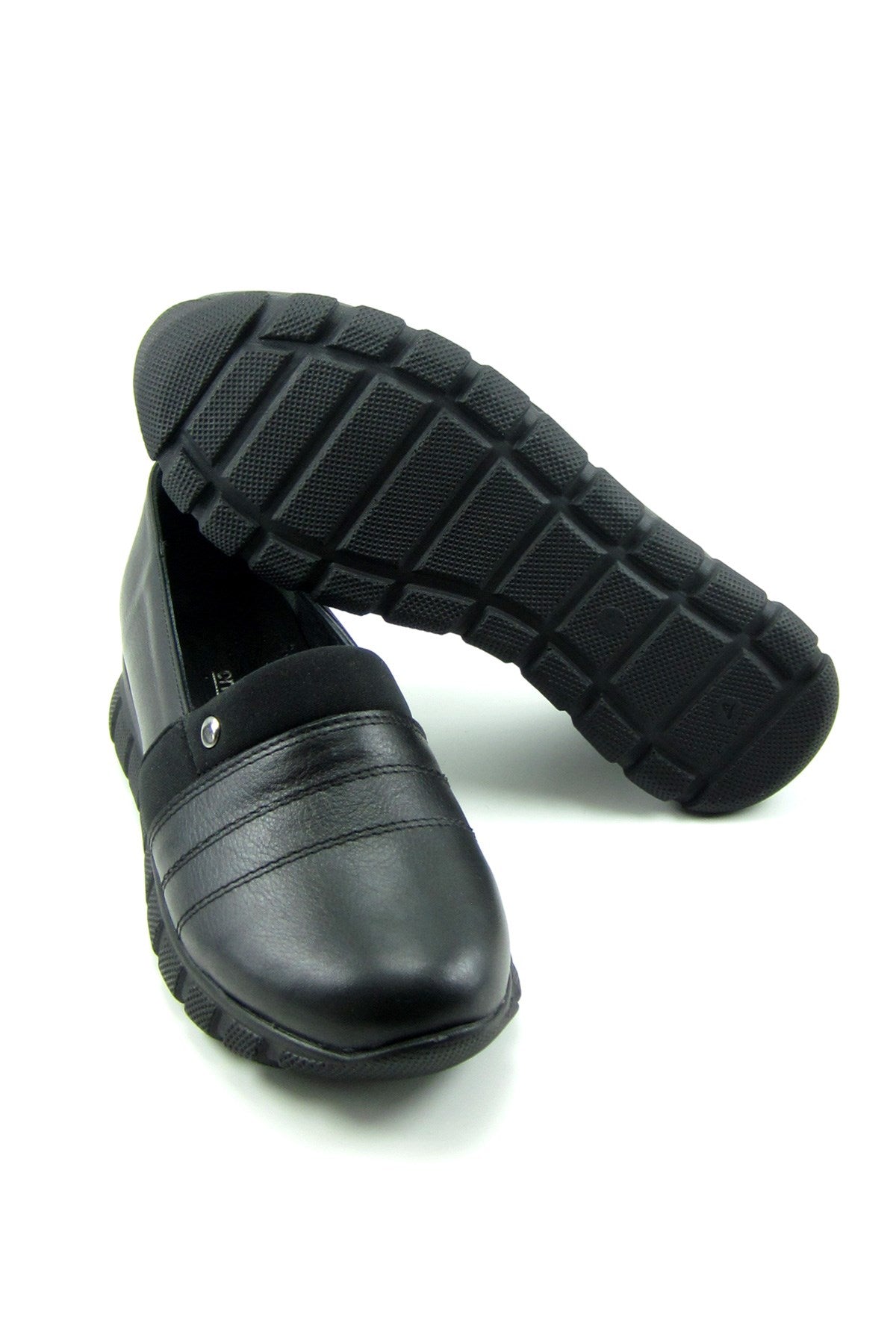 Reagan Siyah Hakiki Deri Günlük Ayakkabı