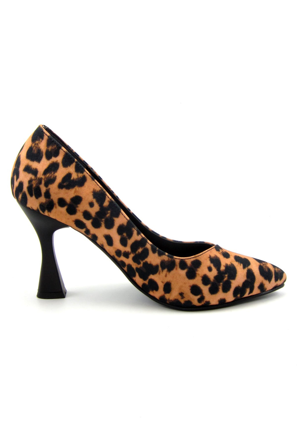 Jatqılı Exclusive Leopar Kadeh Topuklu Ayakkabı