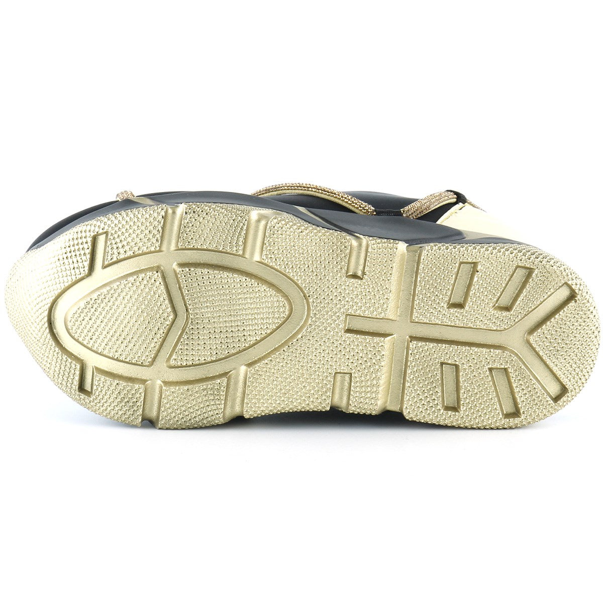 Barbara Altın Streç Gizli Dolgu Günlük Ayakkabı