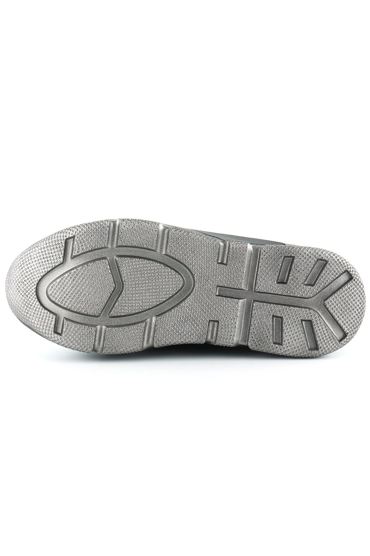 Almendra Platin Streç Taşlı Sneaker