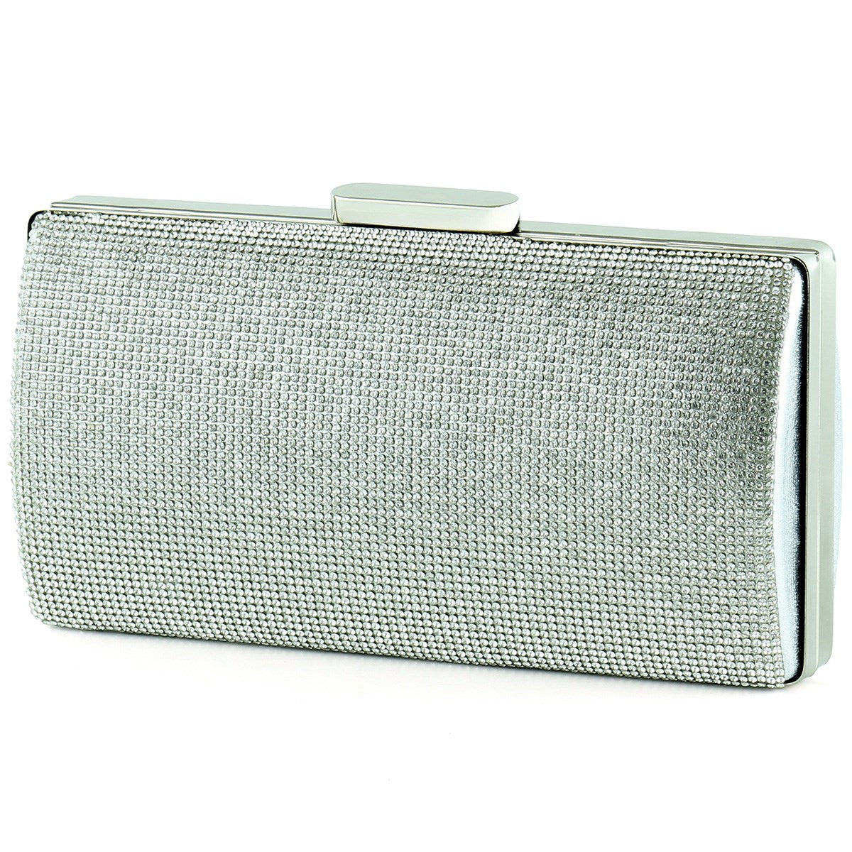 Lame Kristal Taşlı Metal Saplı Abiye El Çantası ( ES0015AC )