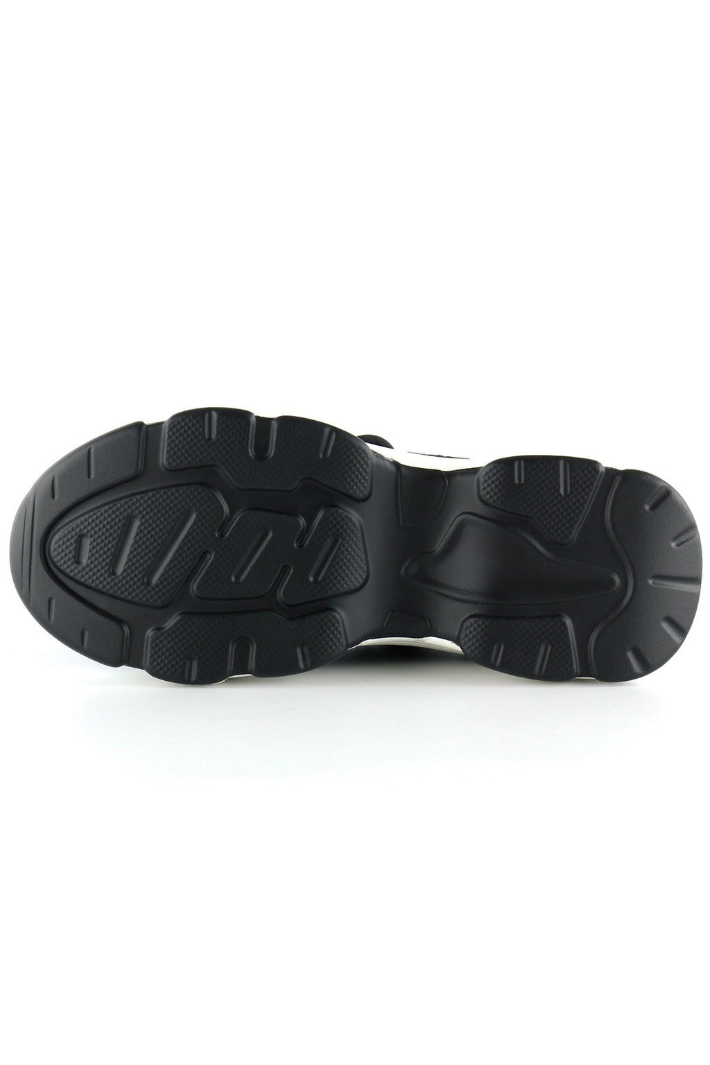 [5031] Siyah Örgü Dokuma Taş Detaylı Bağcıklı Slip-on Sneaker