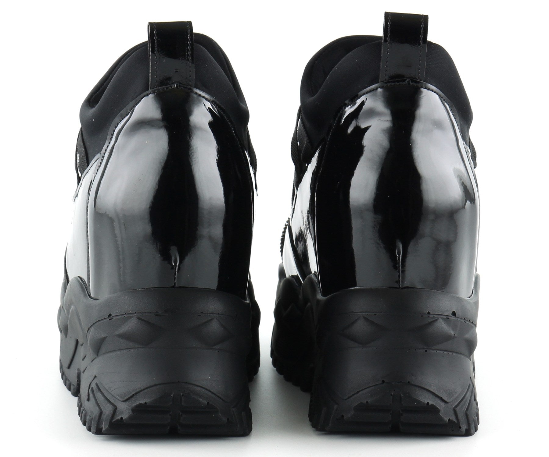 Mevira Siyah Zincir Gizli Dolgu Günlük Ayakkabı