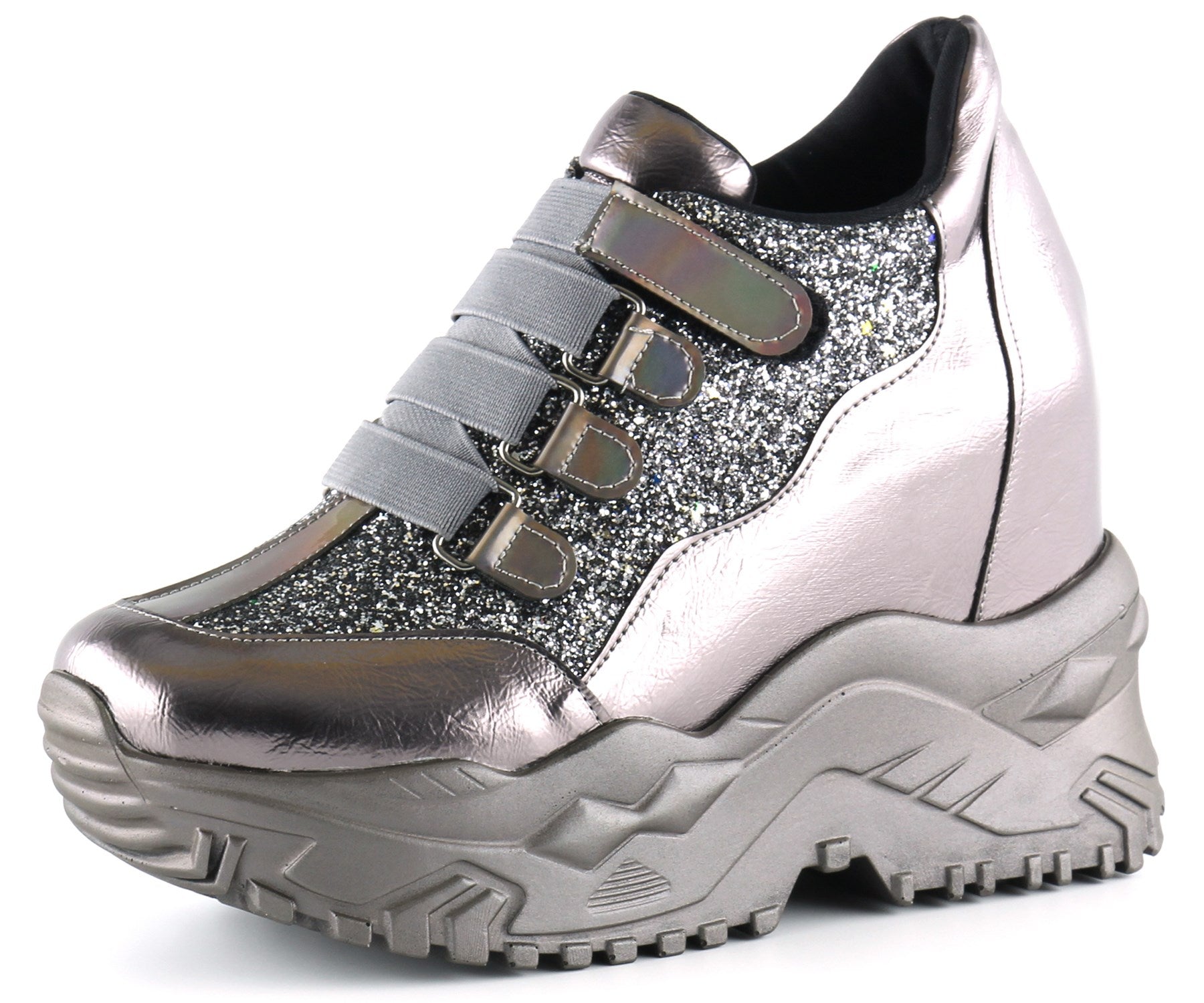 Alexandria Platin Gizli Dolgu Günlük Ayakkabı