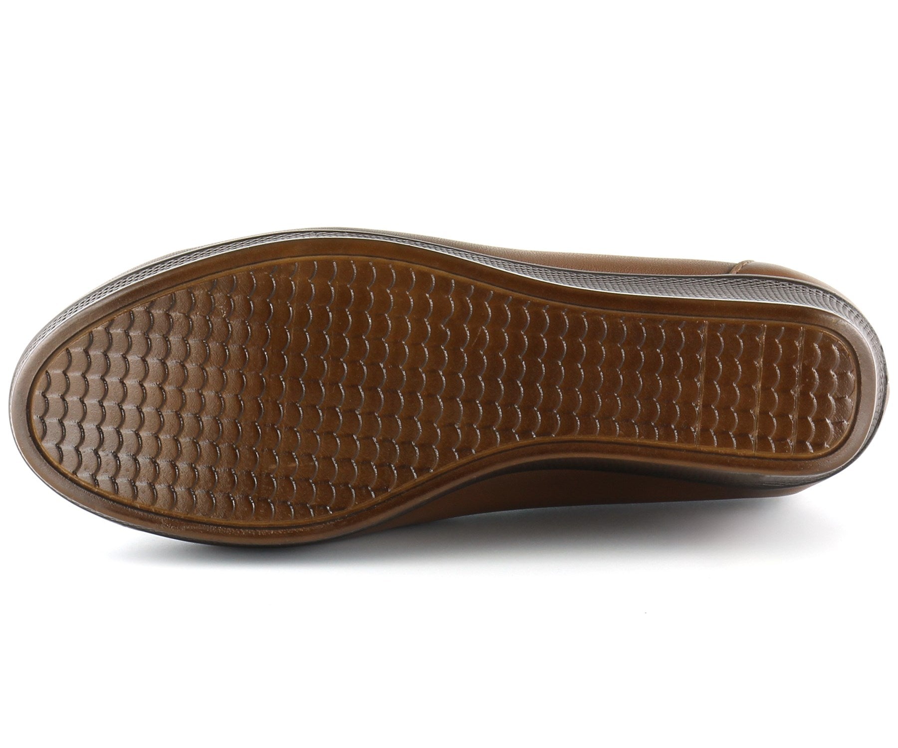 Daisy Taba Hakiki Deri Dolgu Topuklu Günlük Ayakkabı