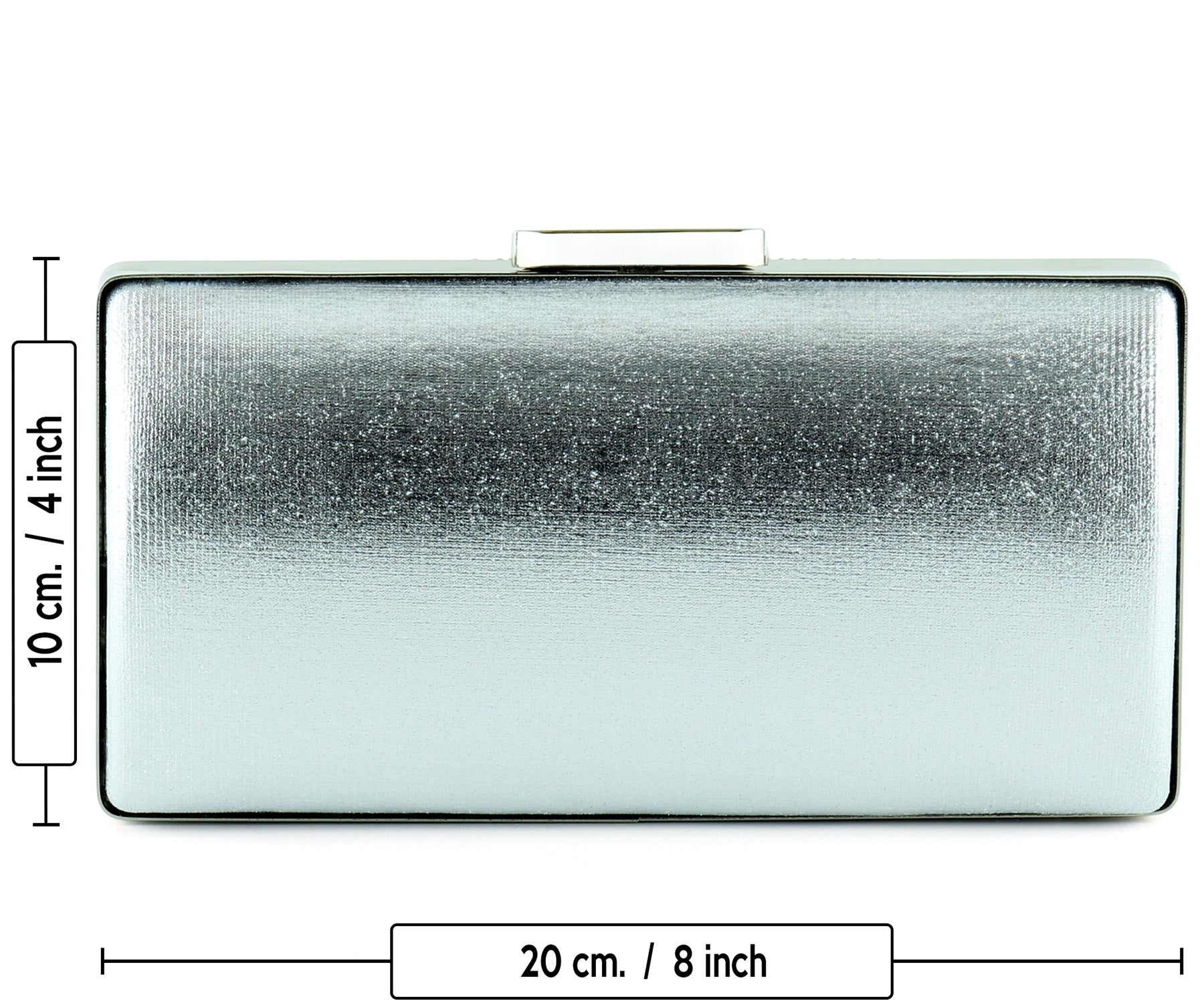 Lame Kristal Taşlı Metal Saplı Abiye El Çantası ( ES0015AC )