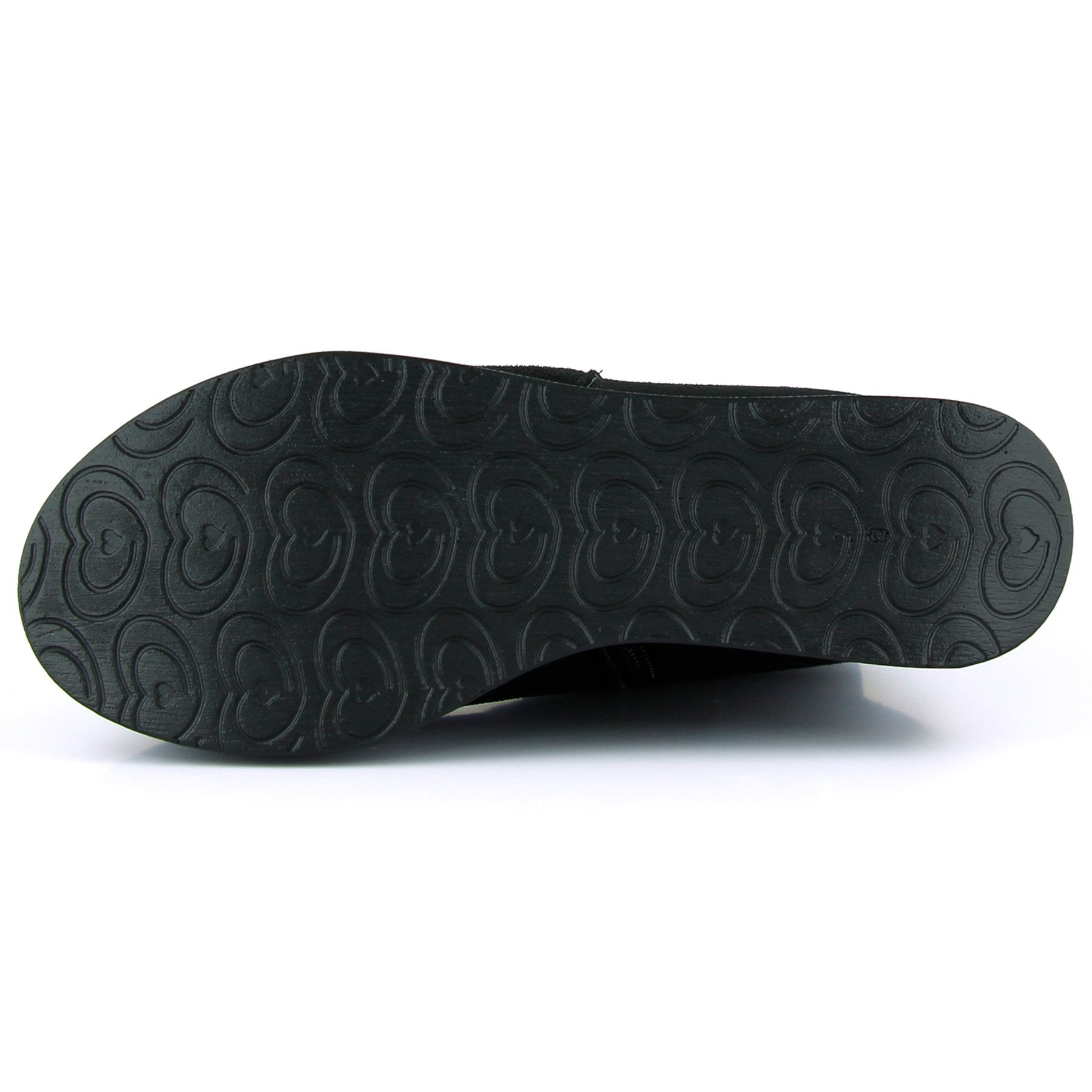 Yuki Siyah Süet Streç Kürk Astarlı Fermuarlı Yuvarlak Burun Gizli Dolgu Topuklu Bot