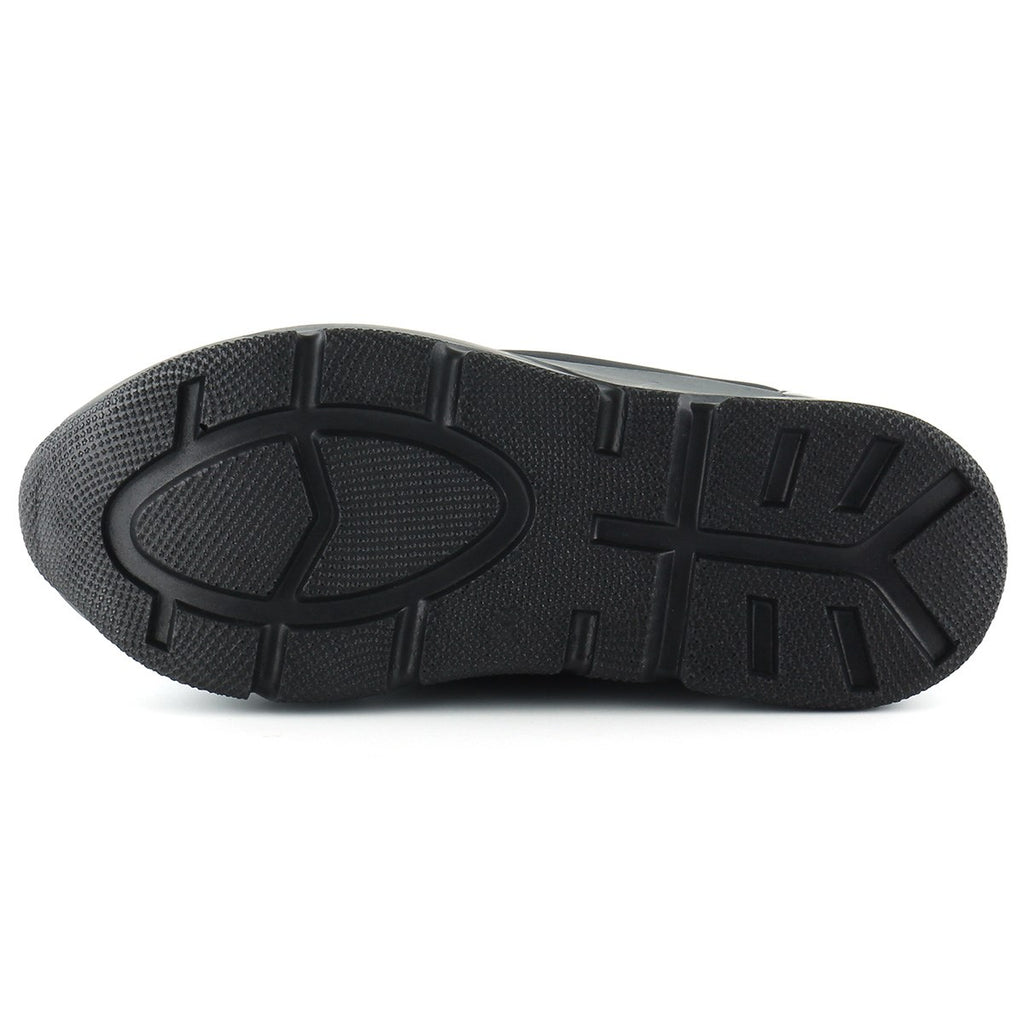 Almendra Siyah Streç Taşlı Sneaker