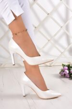 Veronica Sedef Vegan Jatqılı Stiletto