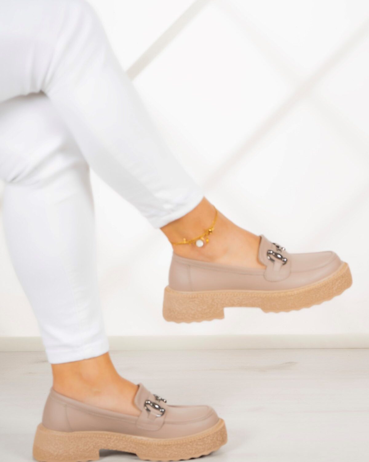 Allison Vizon Hakiki Deri Loafer Ayakkabı